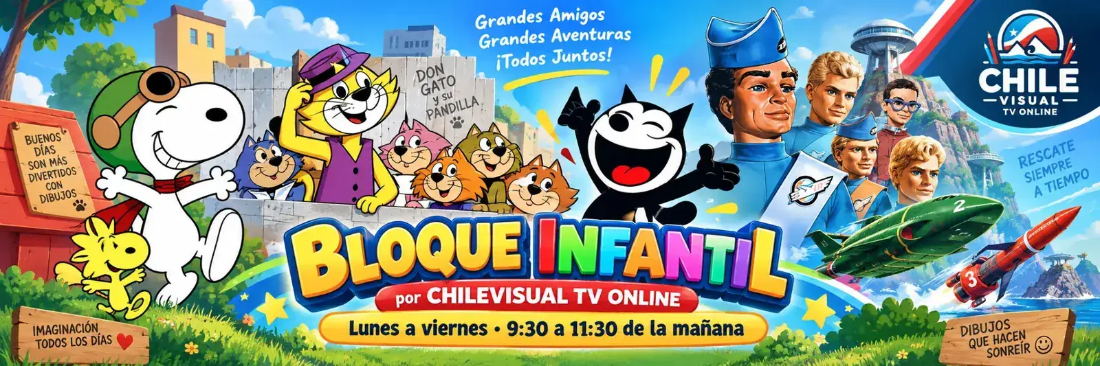 Programación CHILEVISUAL TV ONLINE